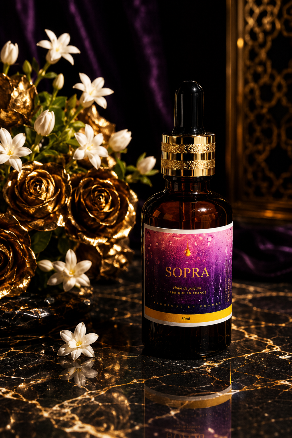 SOPRA - Huile de parfum 50ml - Sans alcool