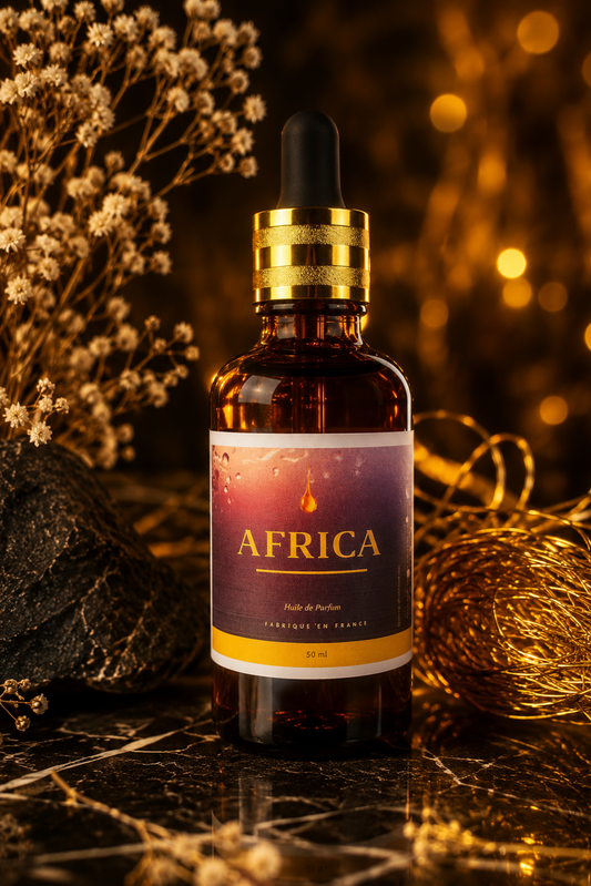 AFRICA - Huile de Parfum 50ml - Sans alcool